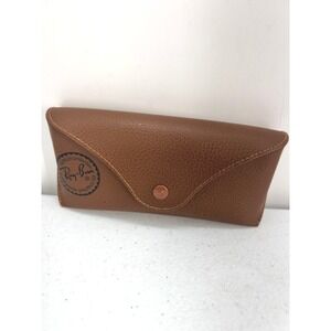 Ray-Ban Sunglasses Brown Snap Closure Luxottica Case Only